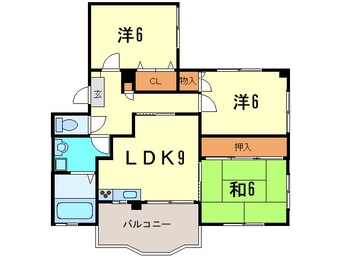 間取図 ﾊｲﾂＦＩＧＴＲＥＥ