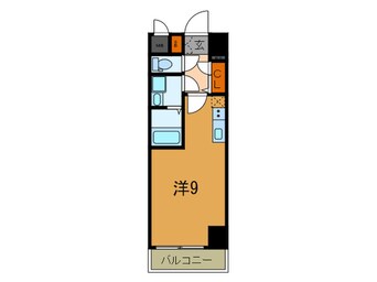 間取図 エスリード神戸海岸通(1203)