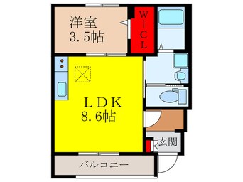 間取図 ラ・ディヴェルテンテ