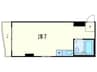 ワイズ六甲 1Rの間取り