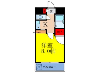 間取図 プレジデント瑞光