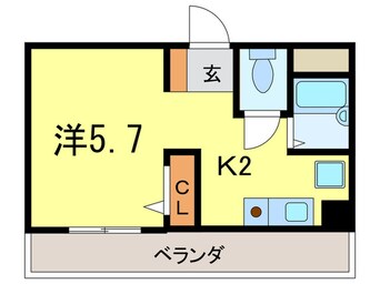 間取図 夙川ハイツＡＩＯＩ