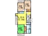 アルプス東豊中マンション 3LDKの間取り