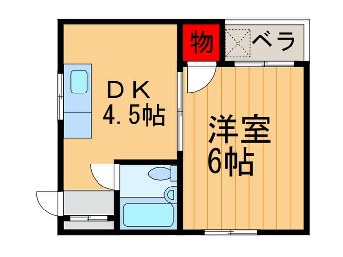 間取り図 クリオコ－ト磯島