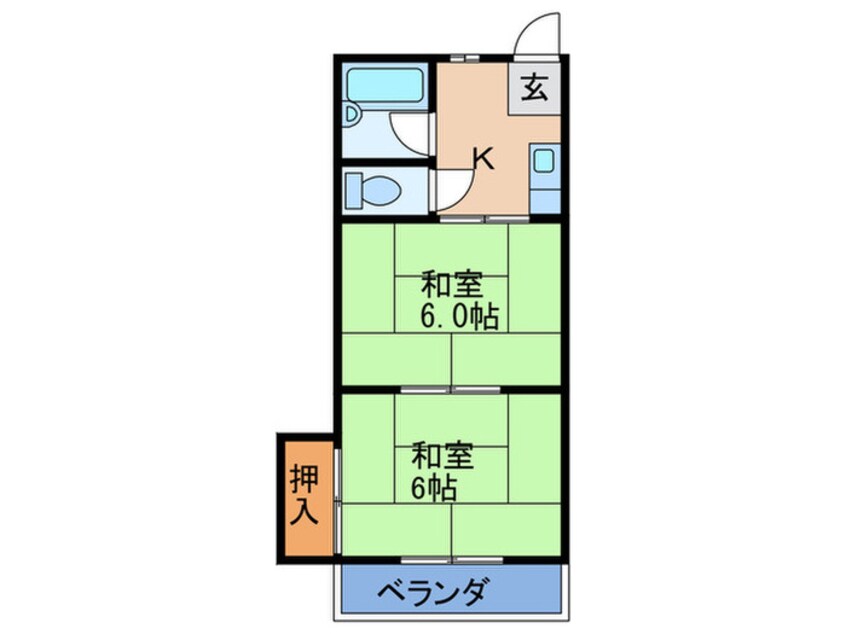 間取図 第１めぐみマンション