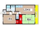 パインビラ武庫北の間取図