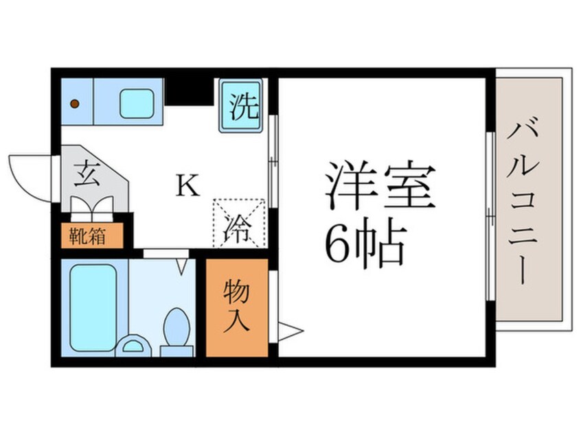 間取図 モンピエース２７７