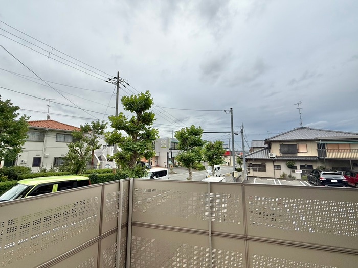 室内からの展望 カザリベ城陽駅前