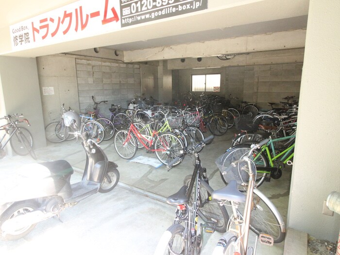 駐輪場 セントポール修学院