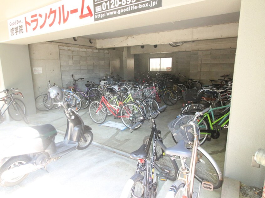 駐輪場 セントポール修学院