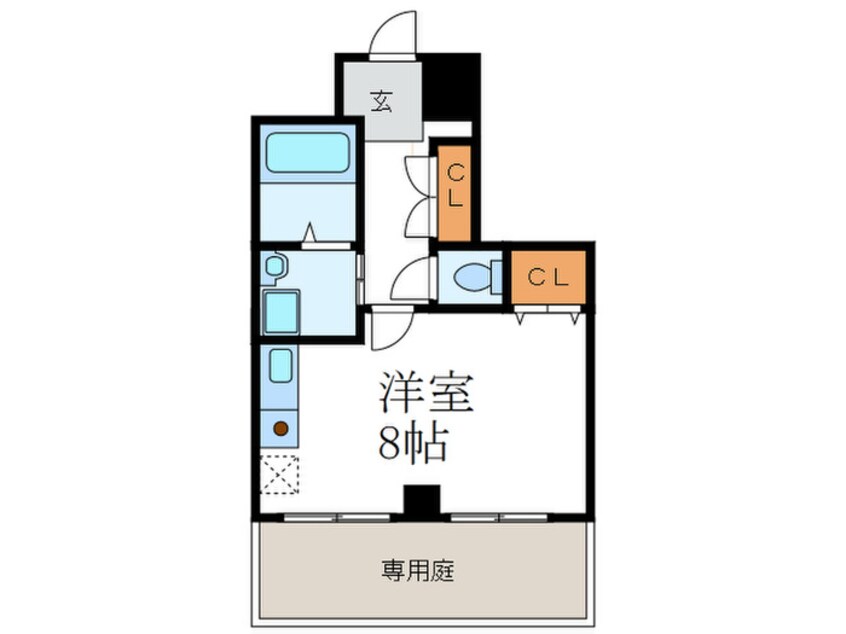 間取図 ネオコ－ポ住吉