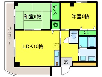 間取図 サンシャイン石津川