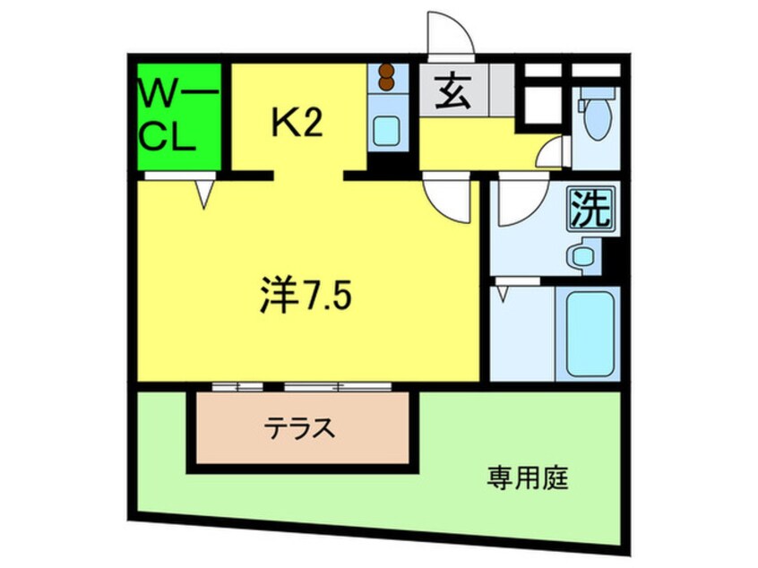 間取図 ＣＯＺＹ岸里