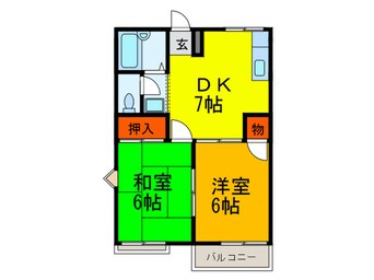 間取図 太子堂ホームズ