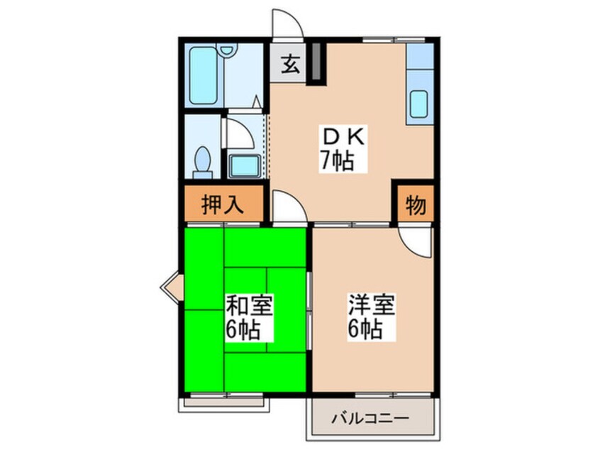 間取図 太子堂ホームズ