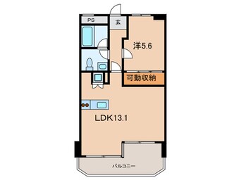間取図 コナビレッジ２号棟