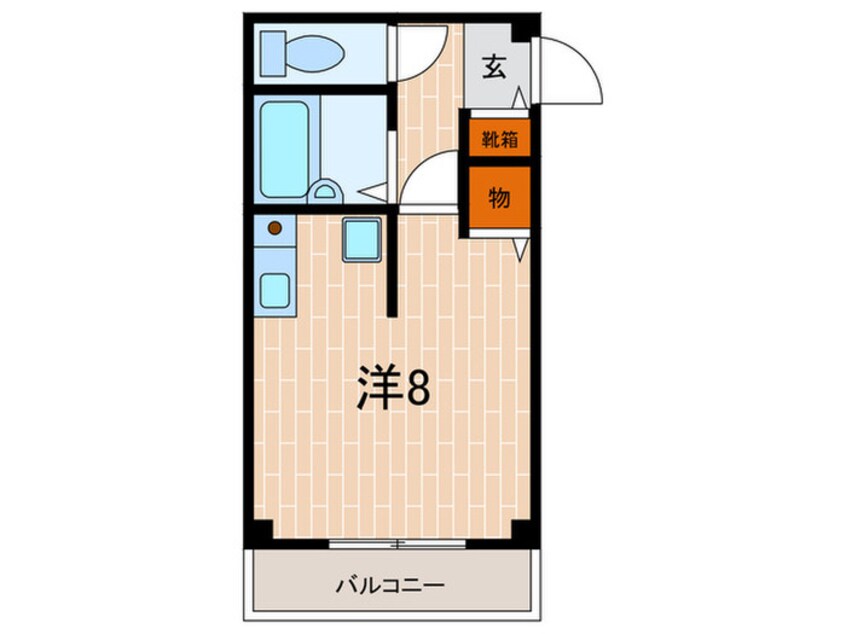 間取図 フリ－ル明石