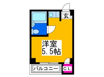 間取図 コーポ千本