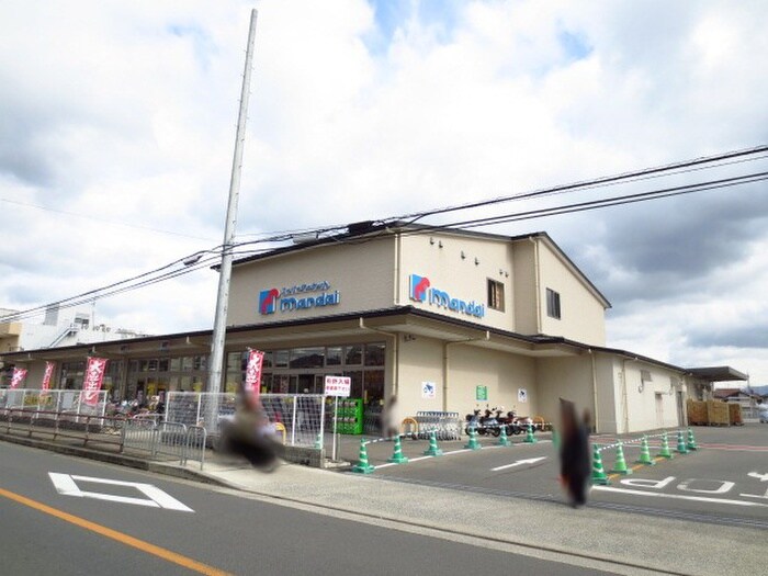 万代　樫原店(スーパー)まで800m アンプル－ルＯＳＭ