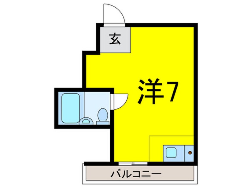 間取図 ハマンション伊加賀