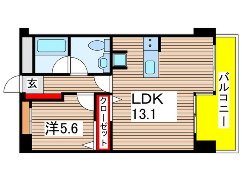 間取図 コナビレッジ（4・5・6号棟）