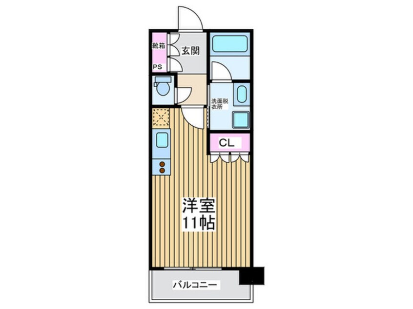 間取図 CITY　SPIRE難波WEST
