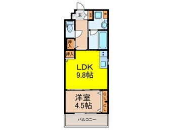 間取図 高師浜ｼｰｻｲﾄﾞﾏﾝｼｮﾝⅥ