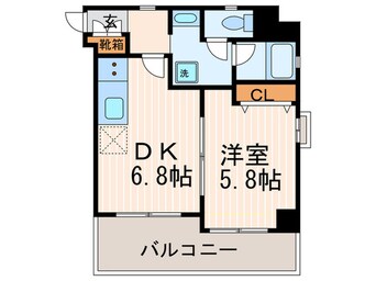 間取図 ＷＩＬＬ－２１　烏丸御池