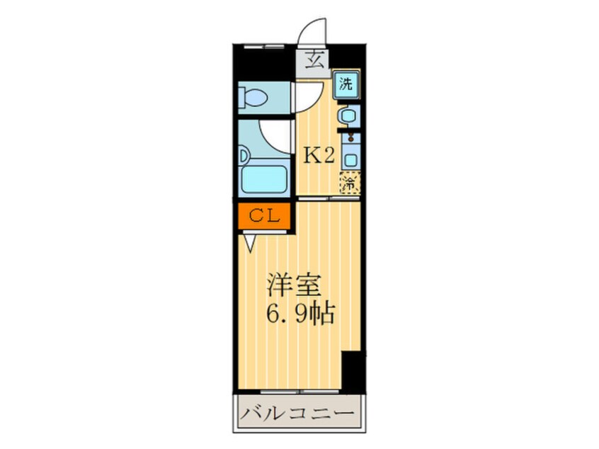 間取図 ＷＩＬＬ－２１　烏丸御池