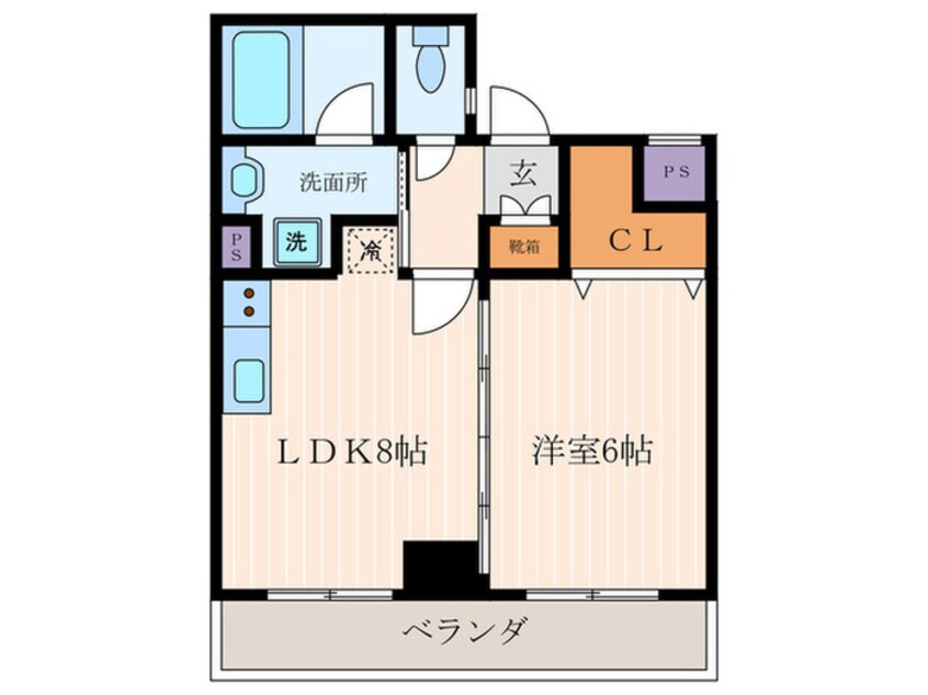 間取図 ＷＩＬＬ－２１　烏丸御池