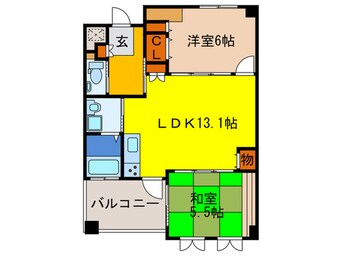 間取図 アビタシオンさくら