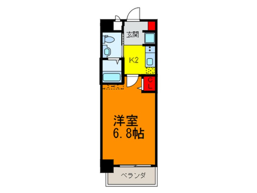 間取図 Mプラザ小阪駅前