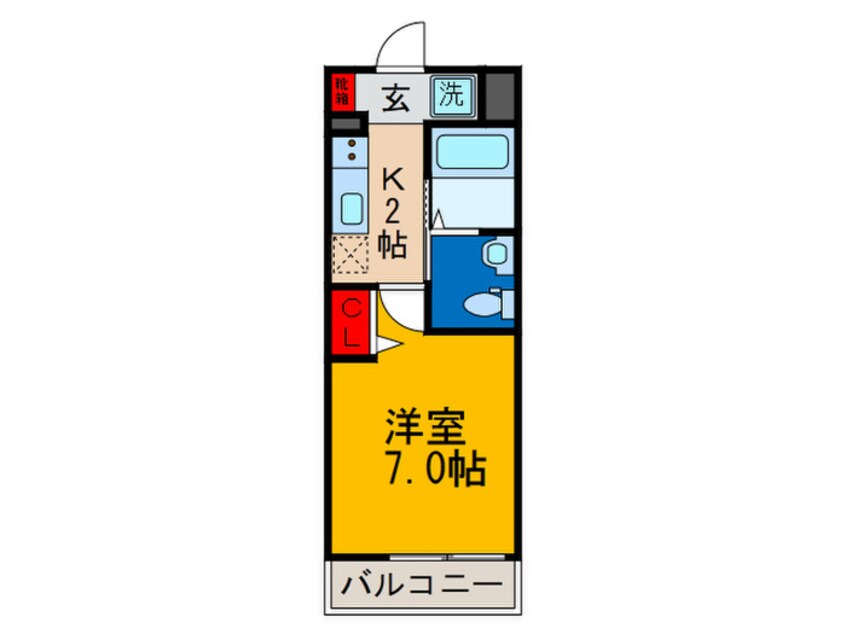 間取図 Mプラザ小阪駅前