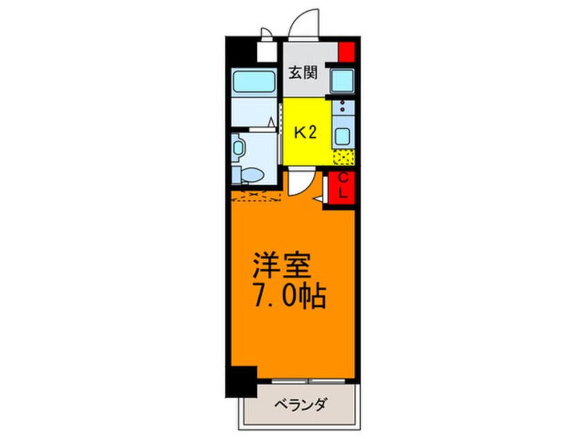 間取図 Mプラザ小阪駅前