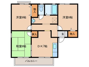 間取図 メゾン・ド・クレール