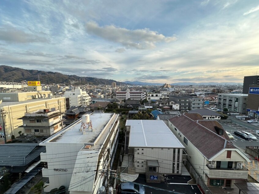 室内からの展望 スタシオン河内山本