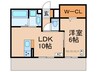 BRANSIA膳所 1LDKの間取り