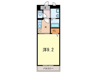間取図 コンフォート本町
