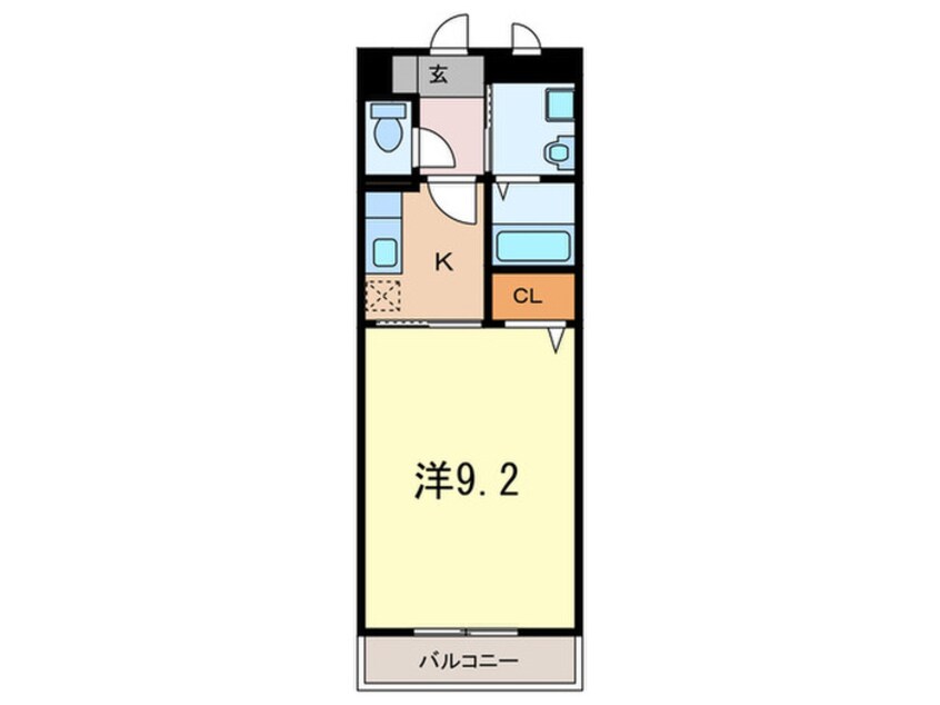 間取図 コンフォート本町