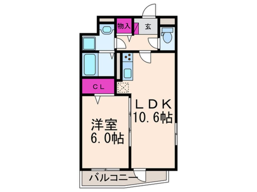 間取図 カメリアＹⅡ