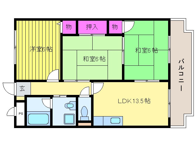 間取り図 城東グリ－ンマンション（東棟）