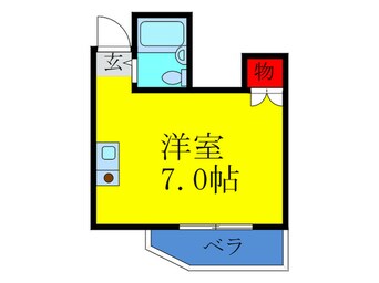 間取図 シャト－亜寿香