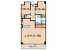 ＬＵＸＥ武庫之荘 2LDKの間取り