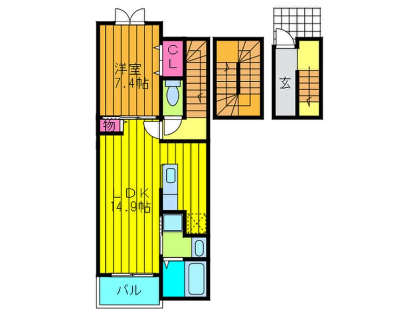 間取図 トレミカ－サ星の森