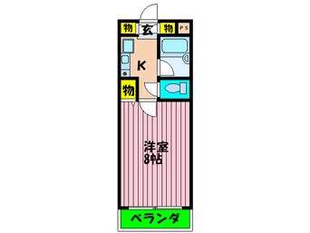 間取図 ベル・ビュ－横堤