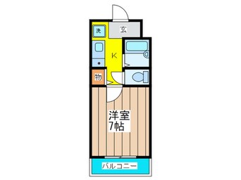 間取図 ベル・ビュ－横堤