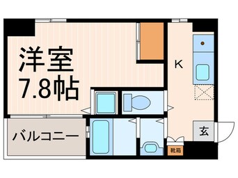 間取図 シャトレナカイ三条