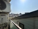 室内からの展望 ハイツ日殖