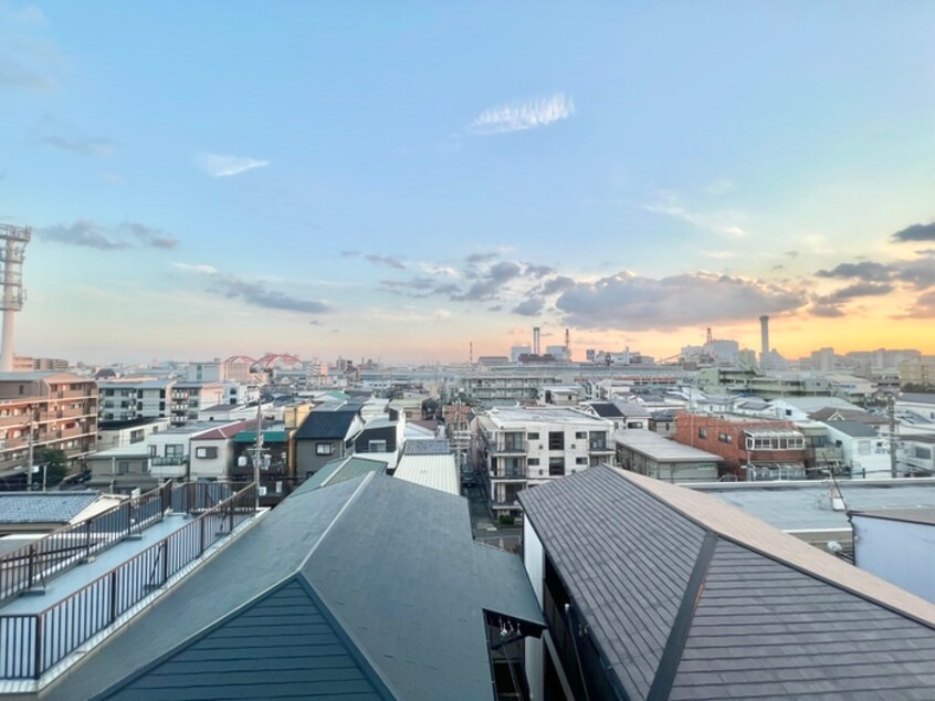 室内からの展望 Grandi Rokko Park