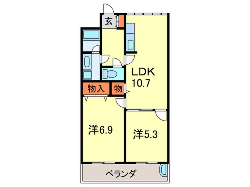 間取図 グレース宝塚